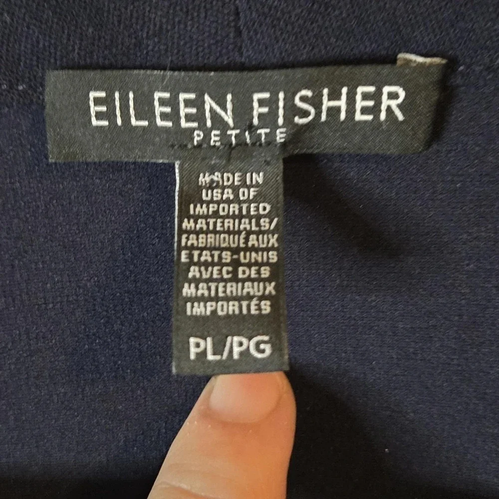 Eileen Fisher elegant navy